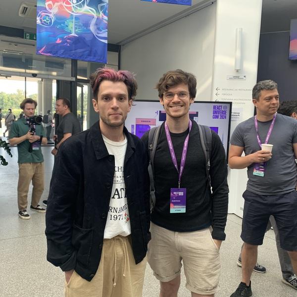 André with Dan Abramov