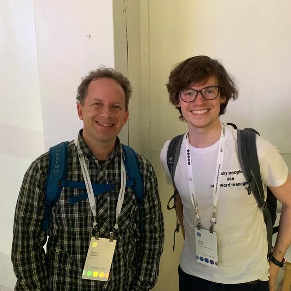 André with Jeremy Howard
