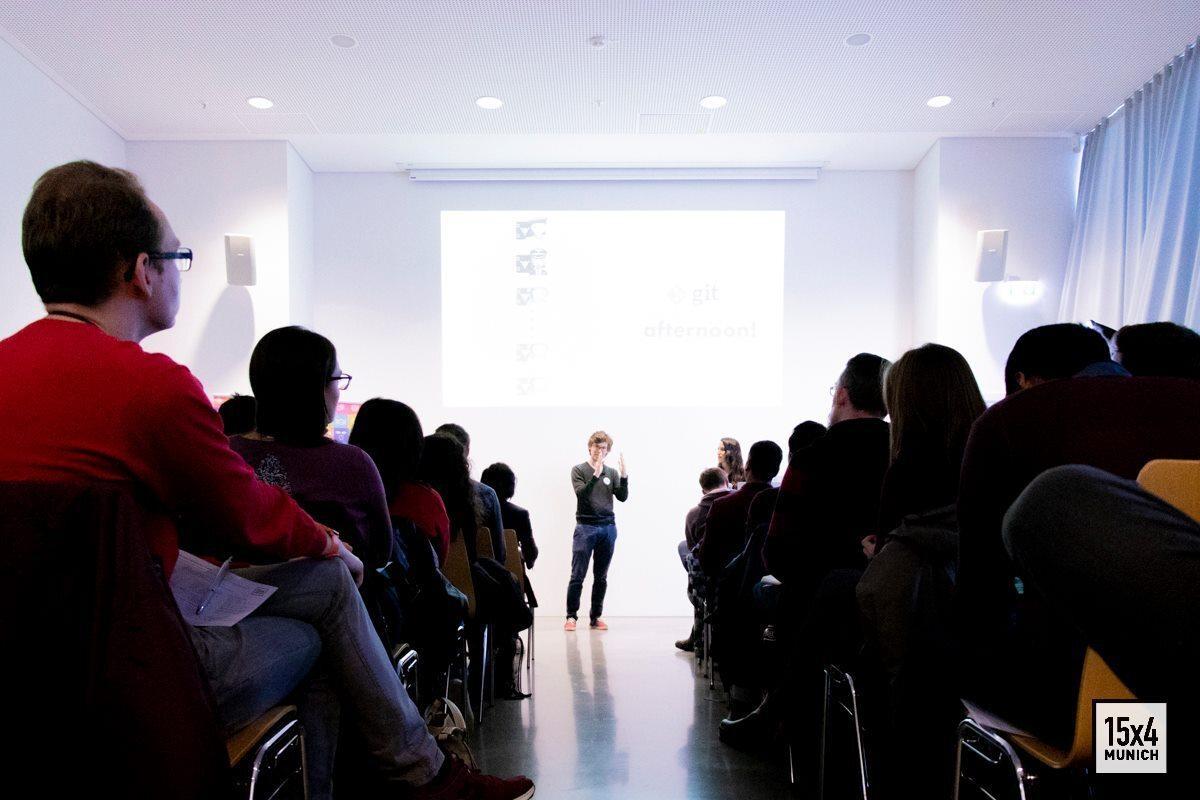 André at the Münchner Wissenschaftstage